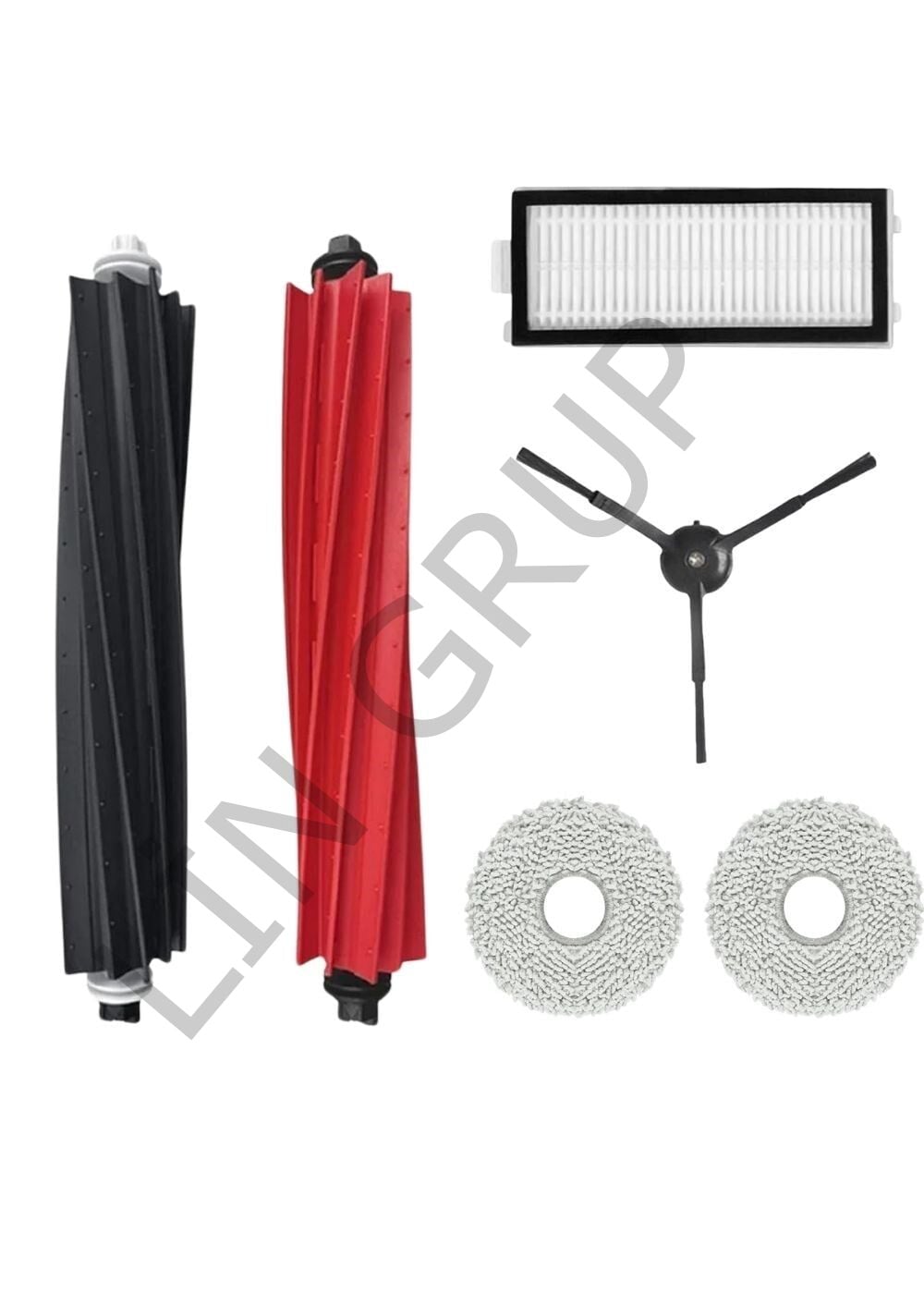 Roborock Q Revo Slim Robot Süpürge Uyumlu 6'li Yedek Parça Seti