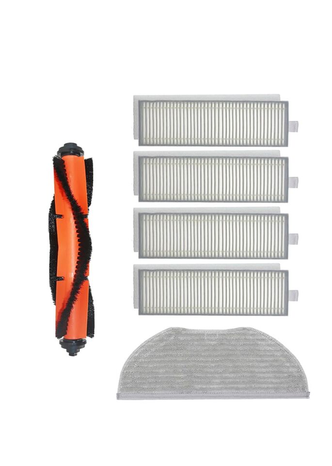 Xiaomi Vacuum Mop 2in1 Essential (MJSTG1) Robot Süpürge Uyumlu 6'lı Yedek Parça Seti