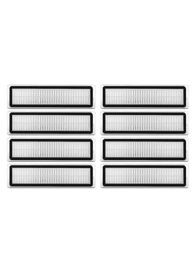 Dreame D9 Robot Süpürge Uyumlu 8'li Hepa Filtre