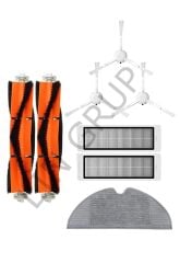 Xiaomi Vacuum Mop 1C (STYTJ01ZHM) Robot Süpürge Uyumlu 8'li Yedek Parça Seti