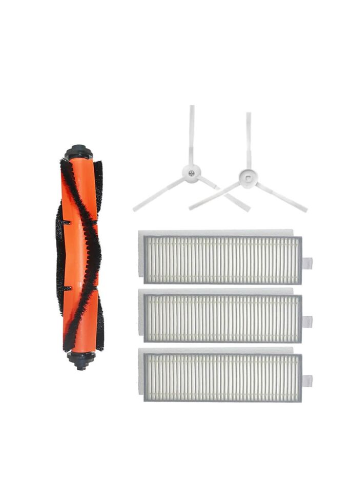Xiaomi Vacuum Mop 2in1 Essential (MJSTG1) Robot Süpürge Uyumlu 6'lı Yedek Parça Seti