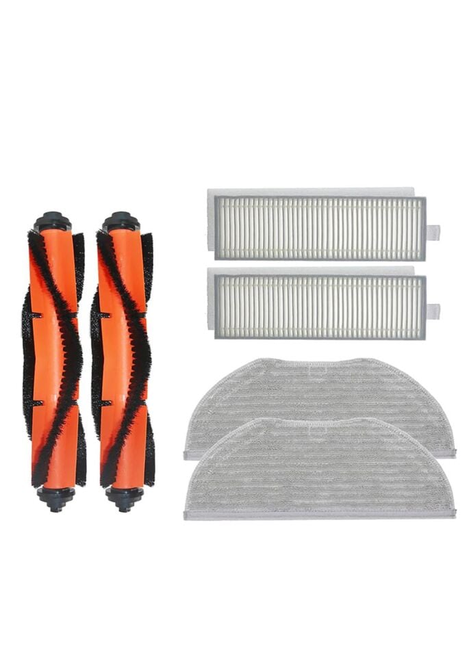 Xiaomi Vacuum Mop 2in1 Essential (MJSTG1) Robot Süpürge Uyumlu 6'lı Yedek Parça Seti