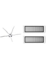 Roborock S6 Pure 2 Adet Hepa Filtre , 1 Adet 5 Kollu Yan Fırça
