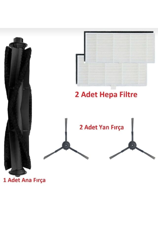 Wiami FX 11 uyumlu fırça Filtre yedek parça seti