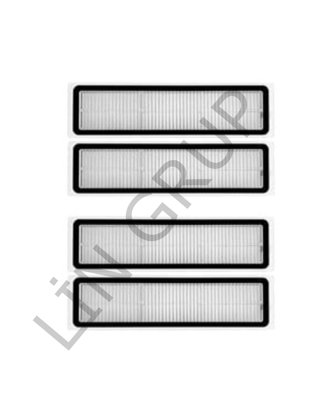 Xiaomi Vacuum Mop S10T (STFCR01SZ) Robot Süpürge Uyumlu 4'lü Hepa Filtre Seti