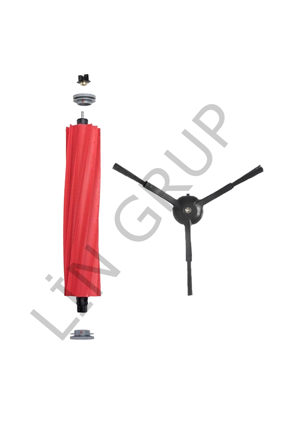 Roborock Q Revo Max V Robot Süpürge Uyumlu 2'li Yedek Parça Seti