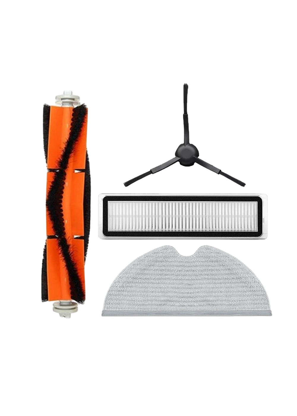 Dreame D9 Pro Robot Süpürge Uyumlu 4'lü Yedek Parça Seti