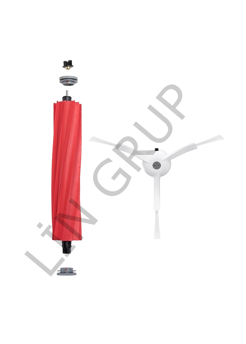 Roborock Q Revo Max V Robot Süpürge Uyumlu 2'li Yedek Parça Seti