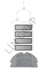 Xiaomi Vacuum Mop 1C (STYTJ01ZHM) Robot Süpürge Uyumlu 9'lu Yedek Parça Seti