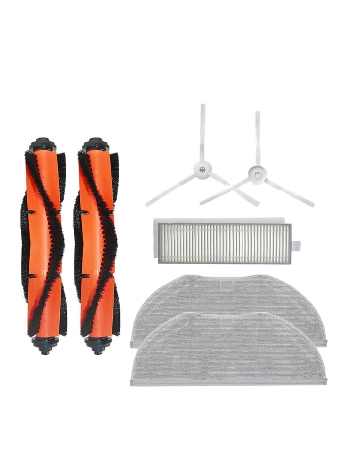 Xiaomi Vacuum Mop 2in1 Essential (MJSTG1) Robot Süpürge Uyumlu 7'li Yedek Parça Seti