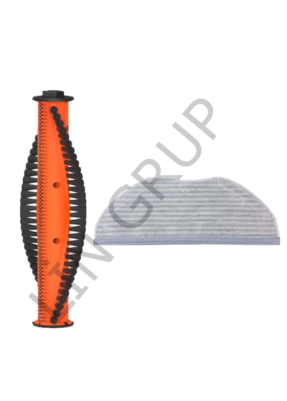 Xiaomi Vacuum Mop S10T (STFCR01SZ) Robot Süpürge Uyumlu 2'li Yedek Parça Seti