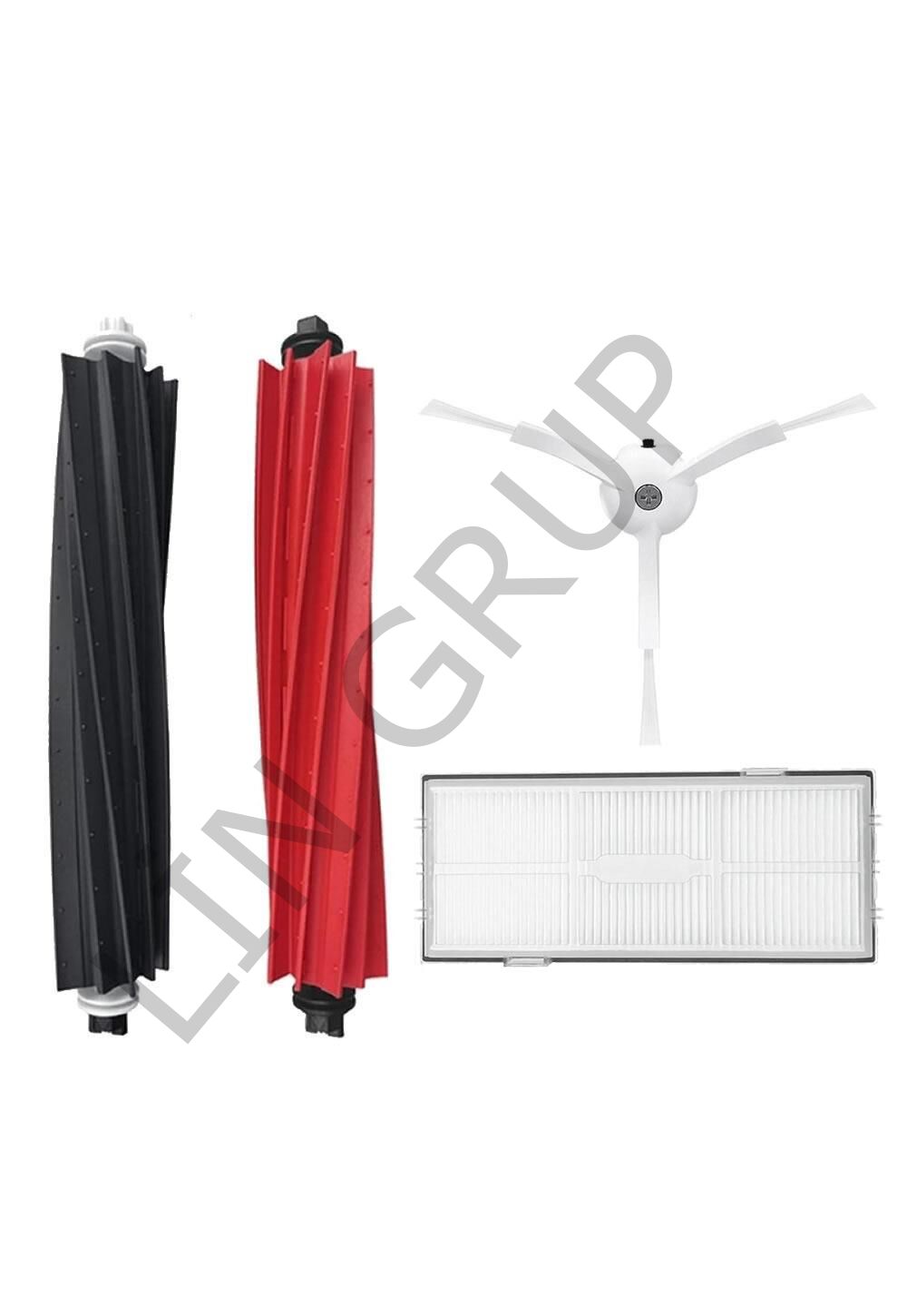 Roborock S8 Pro Ultra Robot Süpürge Uyumlu 4'lü Yedek Parça Seti