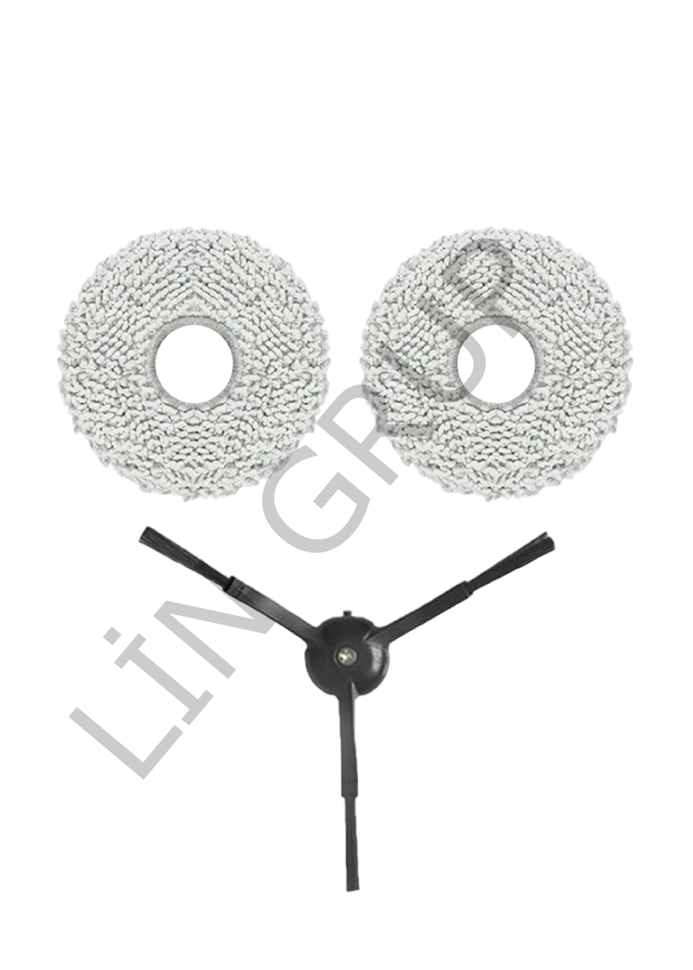 Roborock Q Revo Max V Robot Süpürge Uyumlu 3'lü Yedek Parça Seti