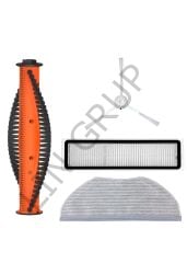 Xiaomi Vacuum Mop S10T (STFCR01SZ) Robot Süpürge Uyumlu 4'lü Yedek Parça Seti