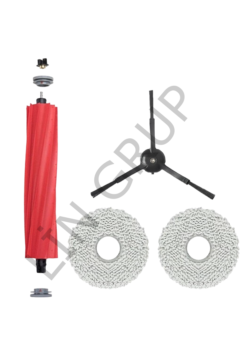 Roborock Q Revo Max V Robot Süpürge Uyumlu 4'lü Yedek Parça Seti