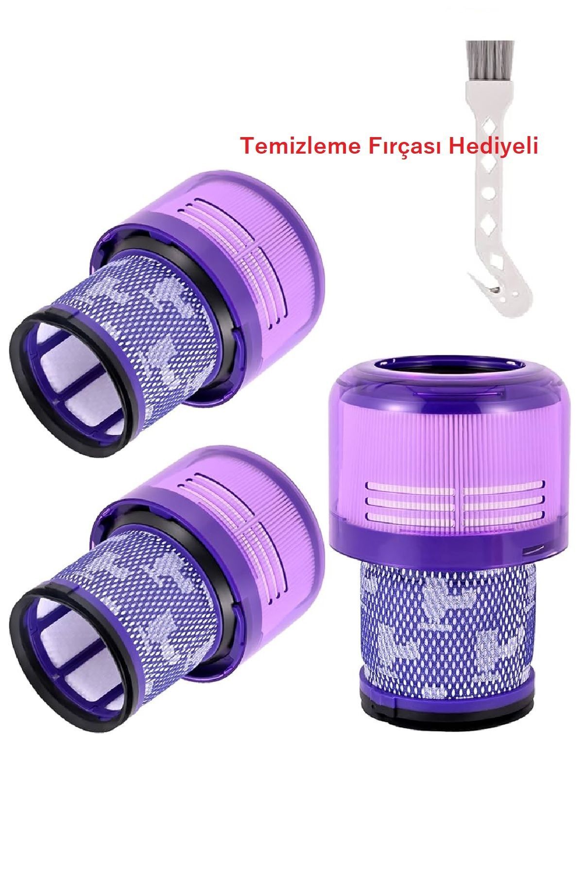 Dyson V11 ve V15 Detect Dikey Süpürge Hepa Filtre 3 Adet