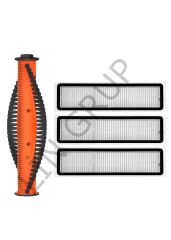 Xiaomi Vacuum Mop S10T (STFCR01SZ) Robot Süpürge Uyumlu 4'lü Yedek Parça Seti