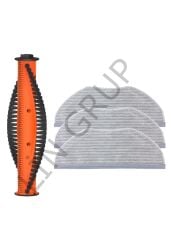 Xiaomi Vacuum Mop S10T (STFCR01SZ) Robot Süpürge Uyumlu 4'lü Yedek Parça Seti