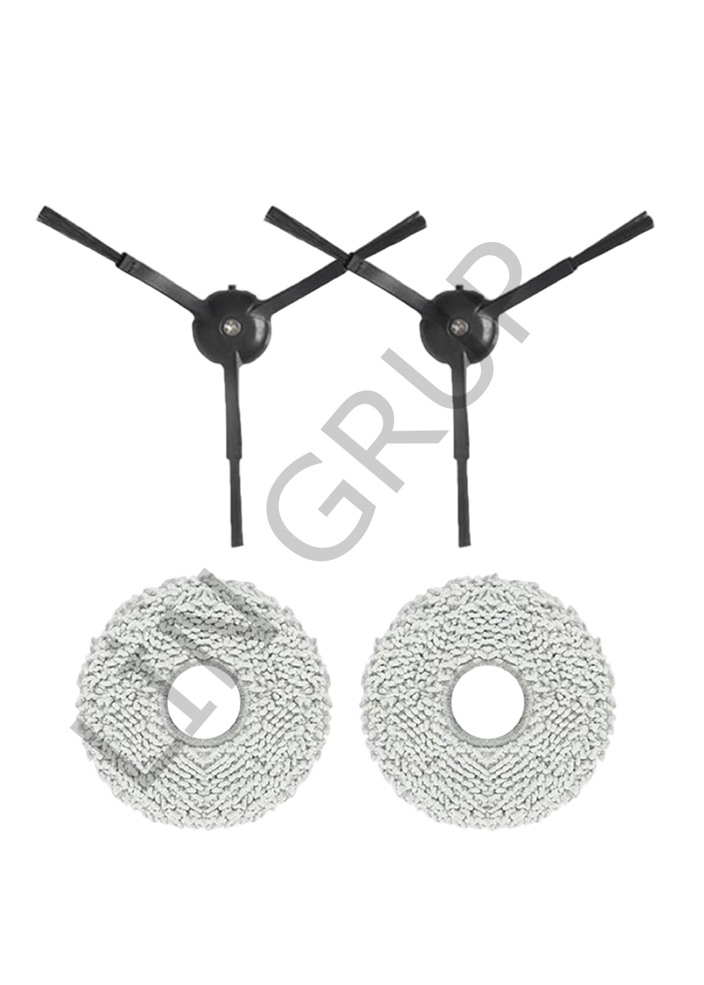 Roborock Q Revo Max V Robot Süpürge Uyumlu 4'lü Yedek Parça Seti