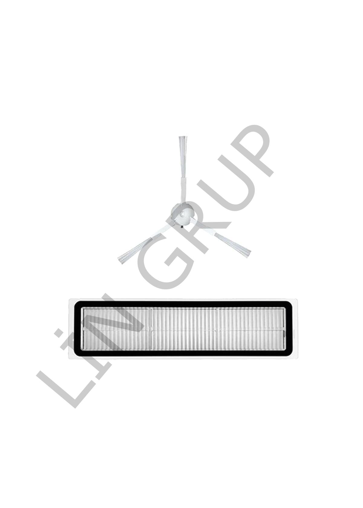 Xiaomi Vacuum Mop S10T (STFCR01SZ) Robot Süpürge Uyumlu 2'li Yedek Parça Seti