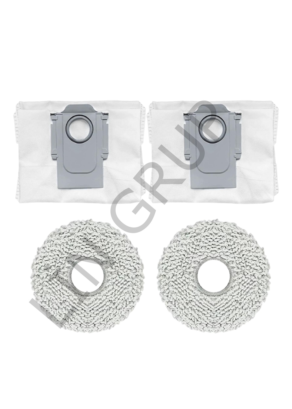 Roborock Q Revo Max V Robot Süpürge Uyumlu 4'lü Yedek Parça Seti