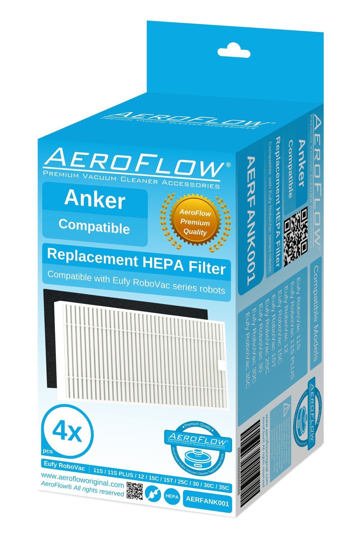 Orijinal Anker Eufy Robovac 15t Hepa Filtre - 4 Adet (garantili)