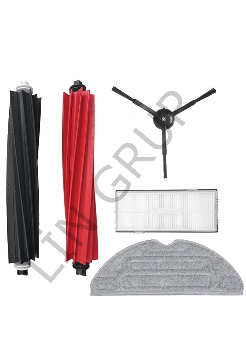 Roborock S8 Pro Ultra Robot Süpürge Uyumlu 5'li Yedek Parça Seti