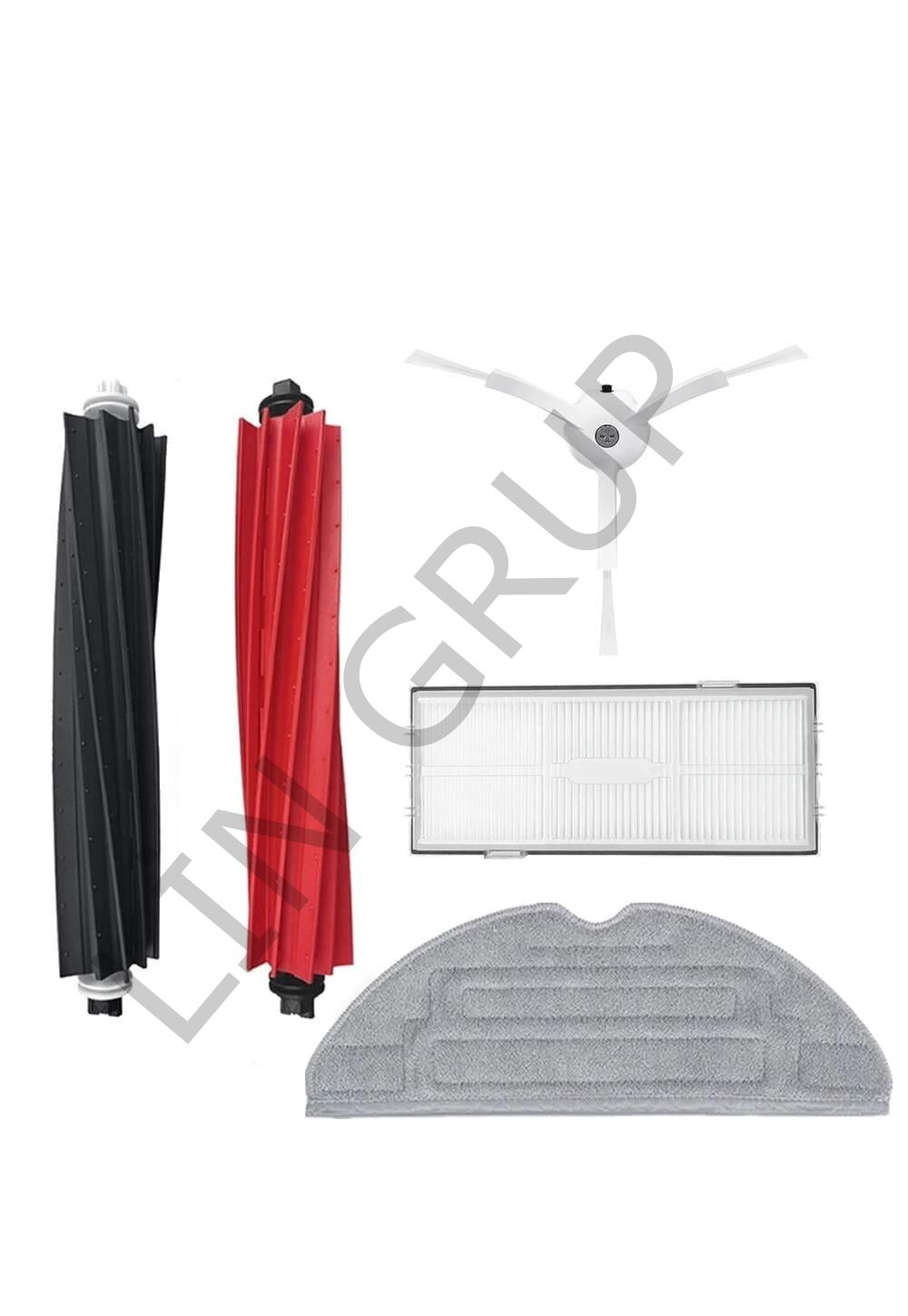 Roborock S8 Pro Ultra Robot Süpürge Uyumlu 5'li Yedek Parça Seti