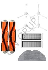 Xiaomi Vacuum Mop 1C (STYTJ01ZHM) Robot Süpürge Uyumlu 9'lu Yedek Parça Seti