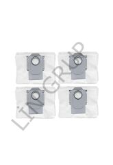 Roborock S7 Max Ultra Robot Süpürge Uyumlu 4'lü Toz Torbası