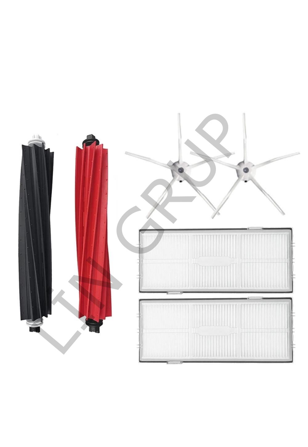 Roborock S8 Pro Ultra Robot Süpürge Uyumlu 6'lı Yedek Parça Seti