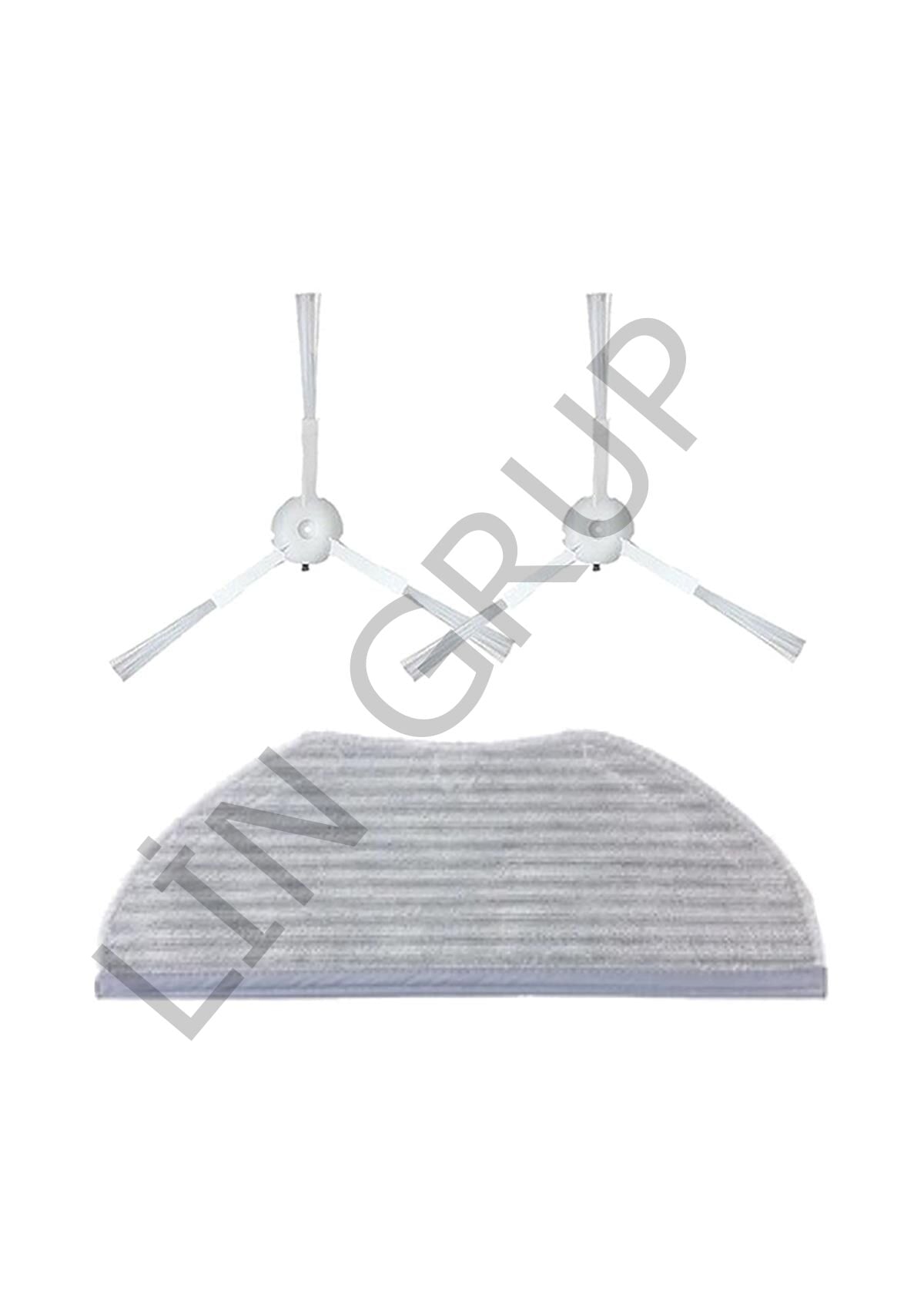 Xiaomi Vacuum Mop S10T (STFCR01SZ) Robot Süpürge Uyumlu 3'lü Yedek Parça Seti