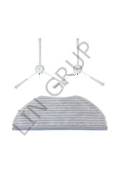 Xiaomi Vacuum Mop S10T (STFCR01SZ) Robot Süpürge Uyumlu 3'lü Yedek Parça Seti