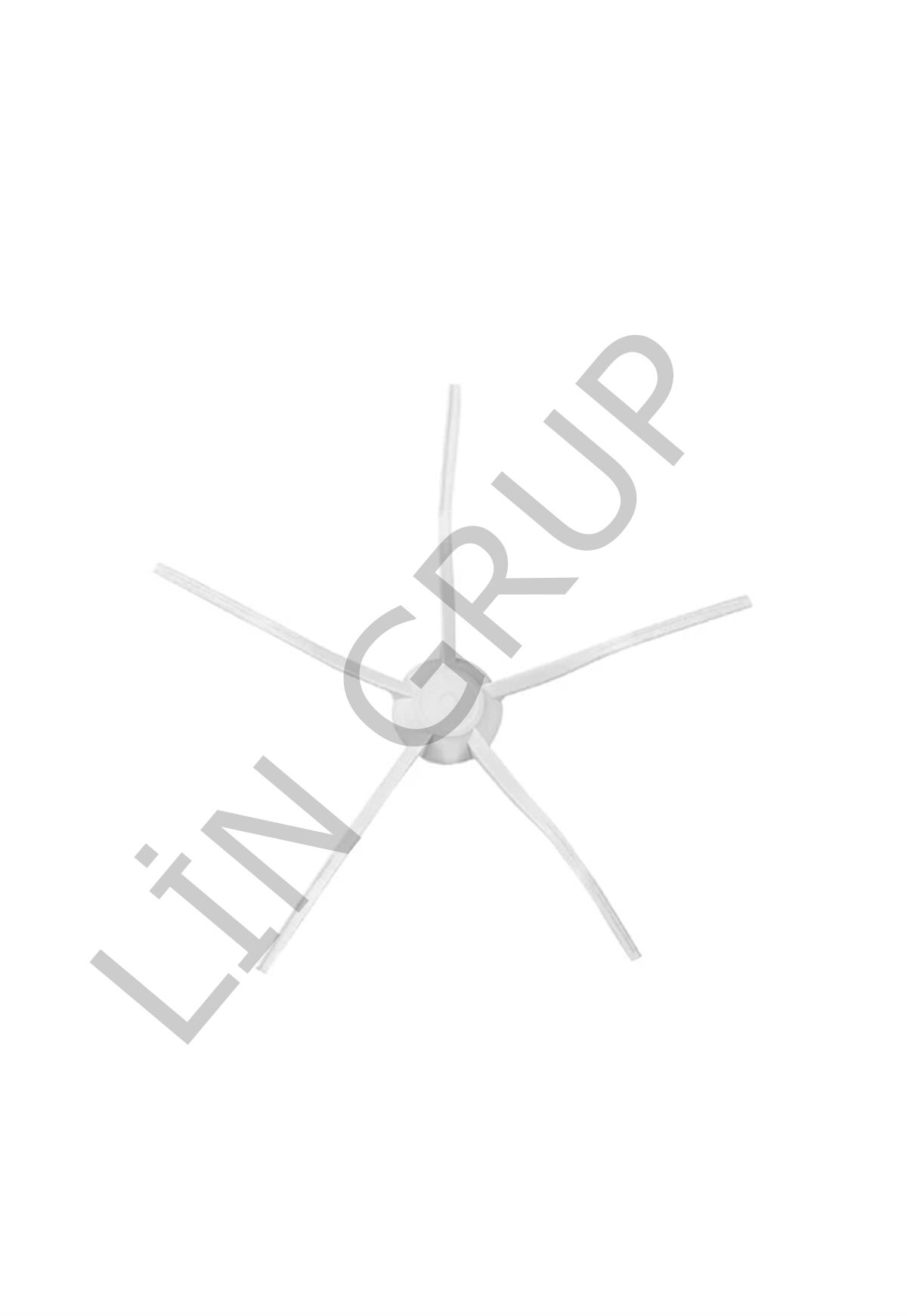 Xiaomi Vacuum Mop 1C (STYTJ01ZHM) Robot Süpürge Uyumlu Yan Fırça - Beyaz