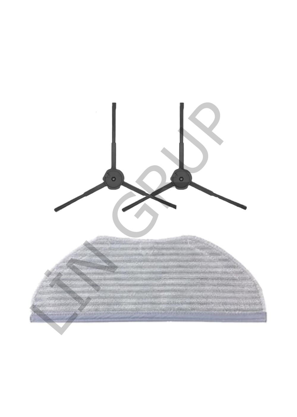 Xiaomi Vacuum Mop S10T (STFCR01SZ) Robot Süpürge Uyumlu 3'lü Yedek Parça Seti