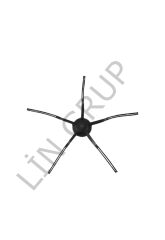 Xiaomi Vacuum Mop 1C (STYTJ01ZHM) Robot Süpürge Uyumlu Yan Fırça - Siyah