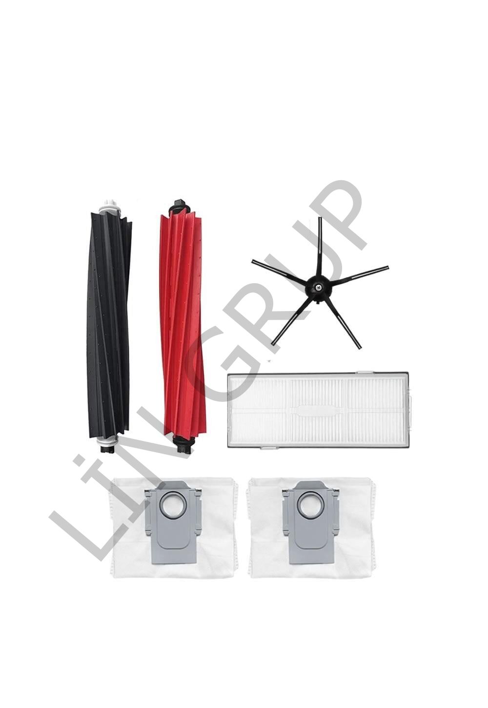 Roborock S8 Pro Ultra Robot Süpürge Uyumlu 6'lı Yedek Parça Seti