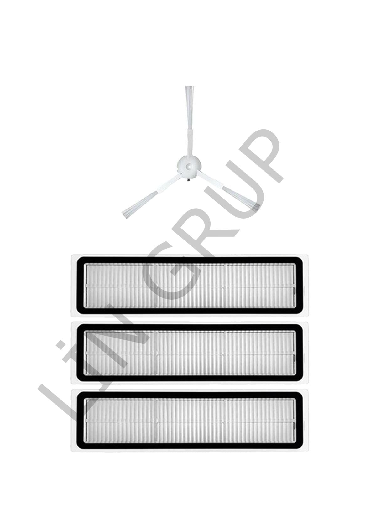 Xiaomi Vacuum Mop S10T (STFCR01SZ) Robot Süpürge Uyumlu 4'lü Yedek Parça Seti