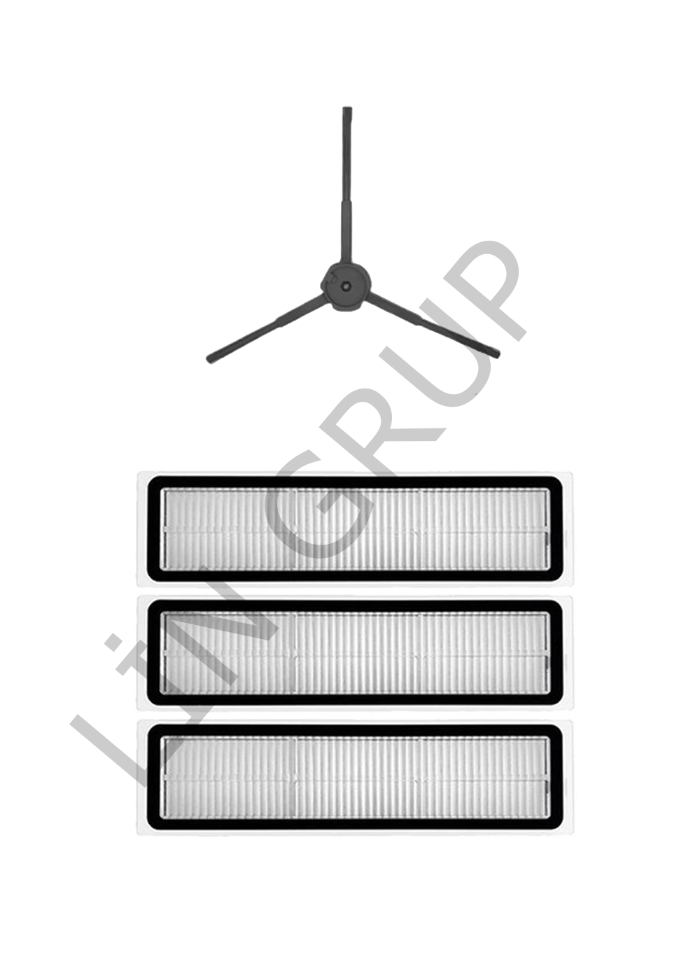 Xiaomi Vacuum Mop S10T (STFCR01SZ) Robot Süpürge Uyumlu 4'lü Yedek Parça Seti