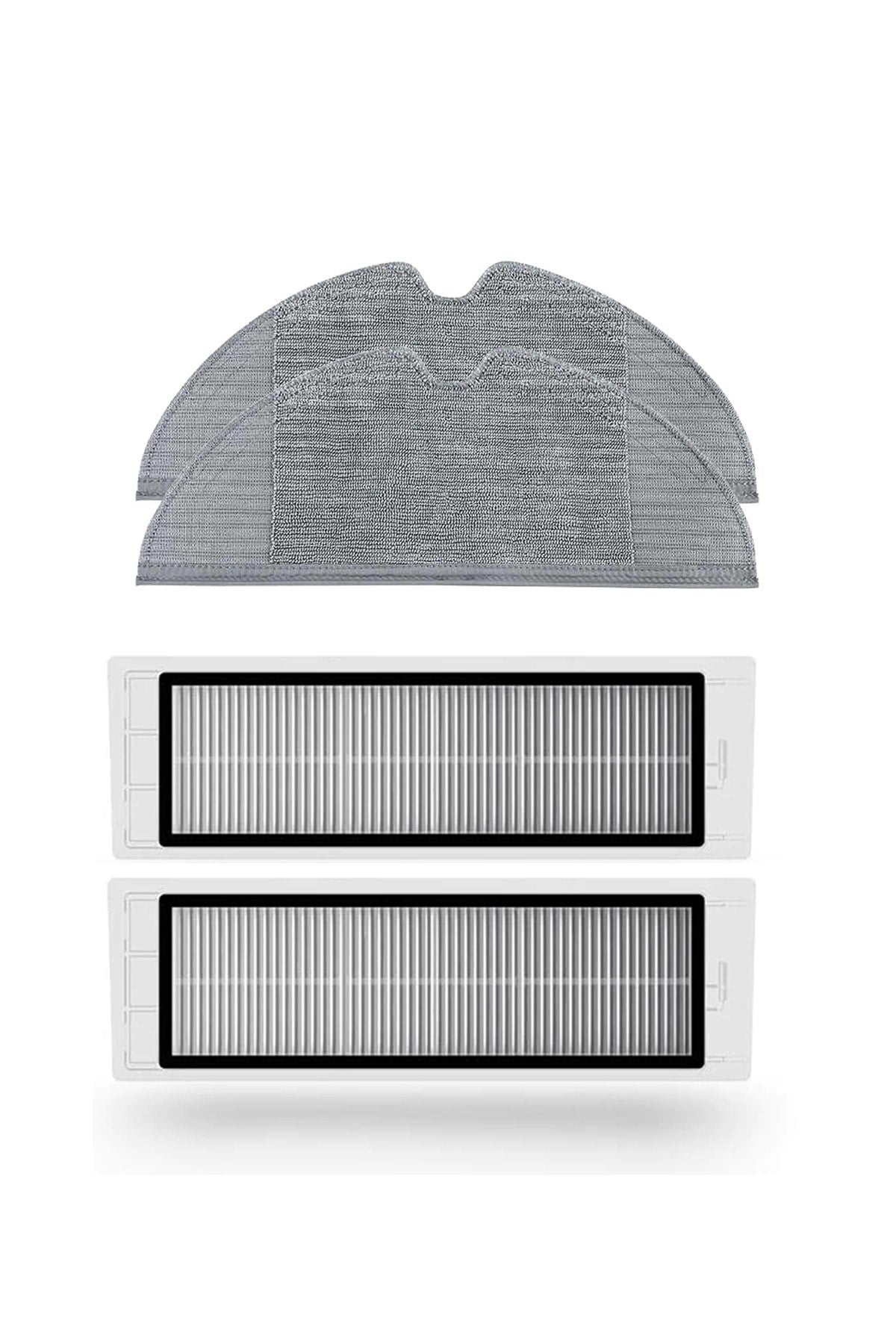 Dreame Bot D9 Max Robot Süpürge Uyumlu 4'lü Yedek Parça Seti