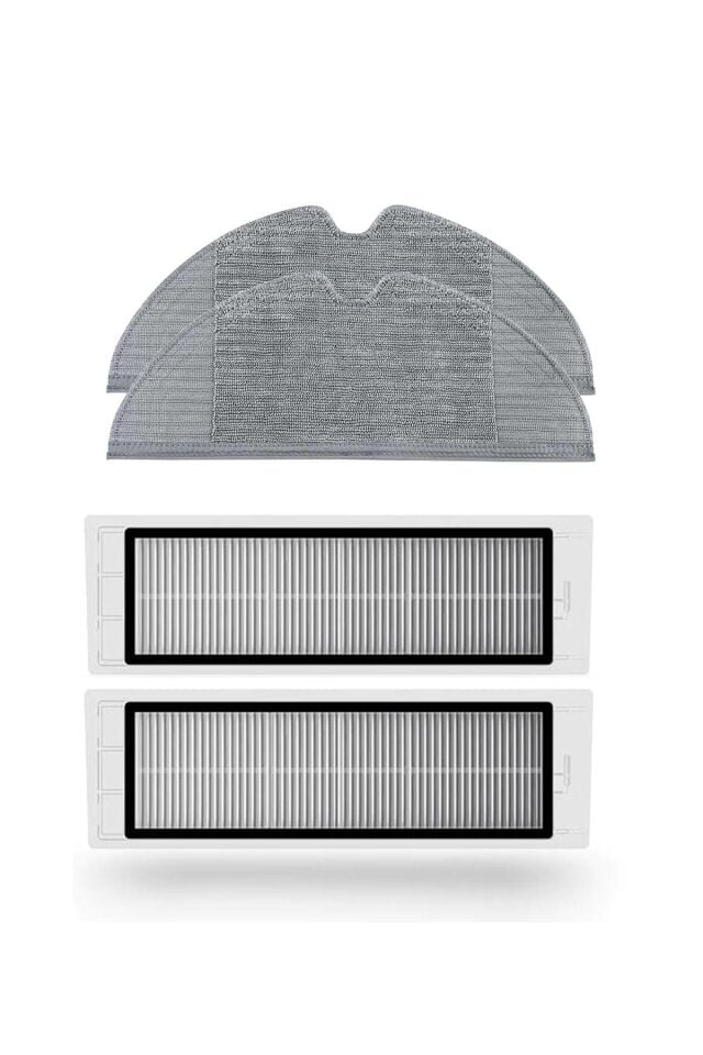 Dreame Bot D9 Max Robot Süpürge Uyumlu 4'lü Yedek Parça Seti