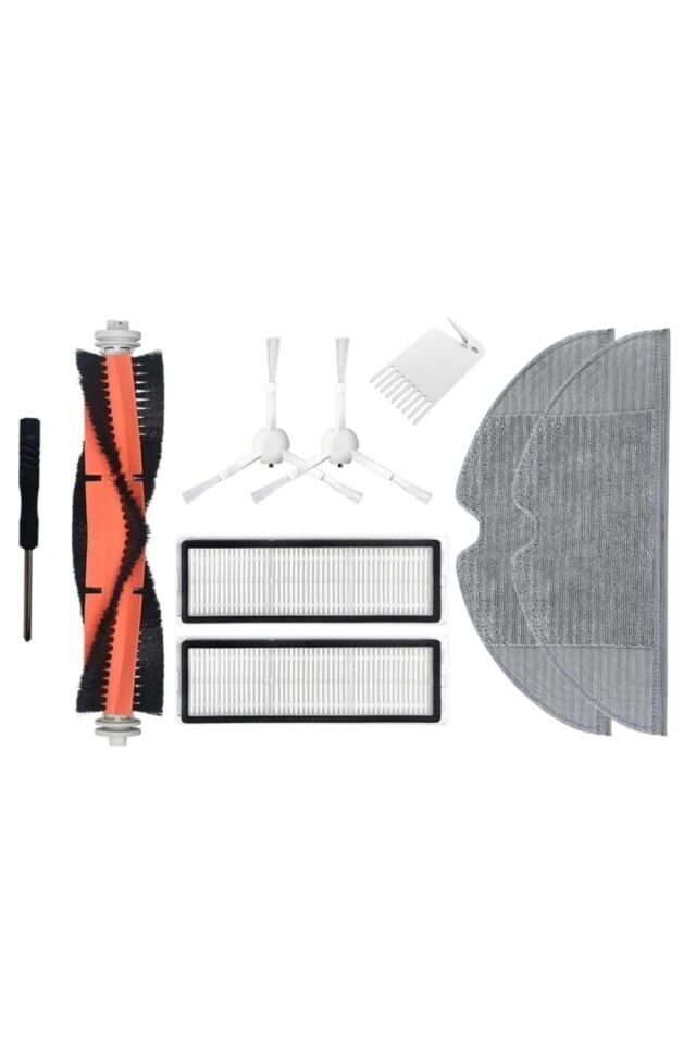 Mijia 1c Vacuum Mop Dreame F9 Uyumlu 8'li Yenileme Seti (Mijia 1c Vacuum Mop Dreame Vacuum Mop F9 Uyumlu)