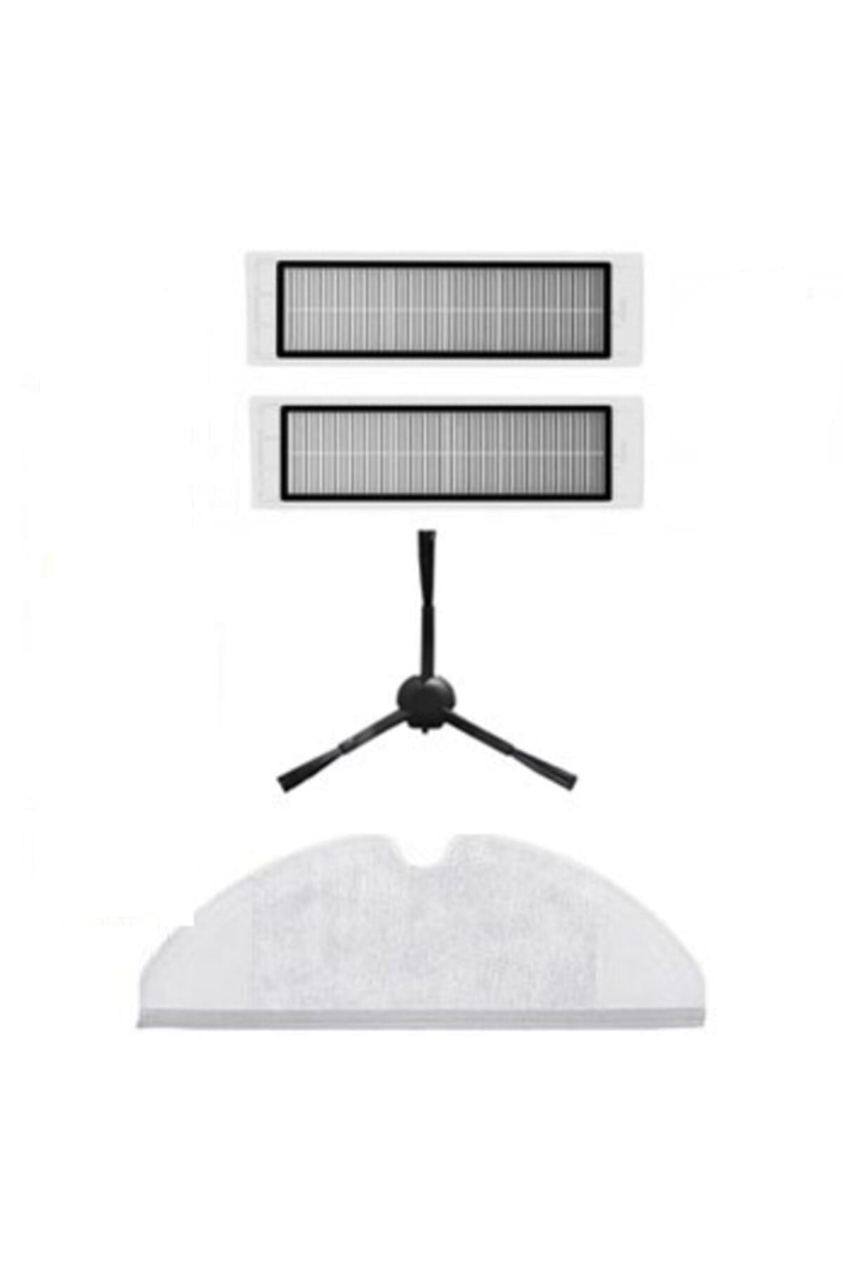 Dreame Bot D9 Max Robot Süpürge Uyumlu 4'lü Yedek Parça Seti