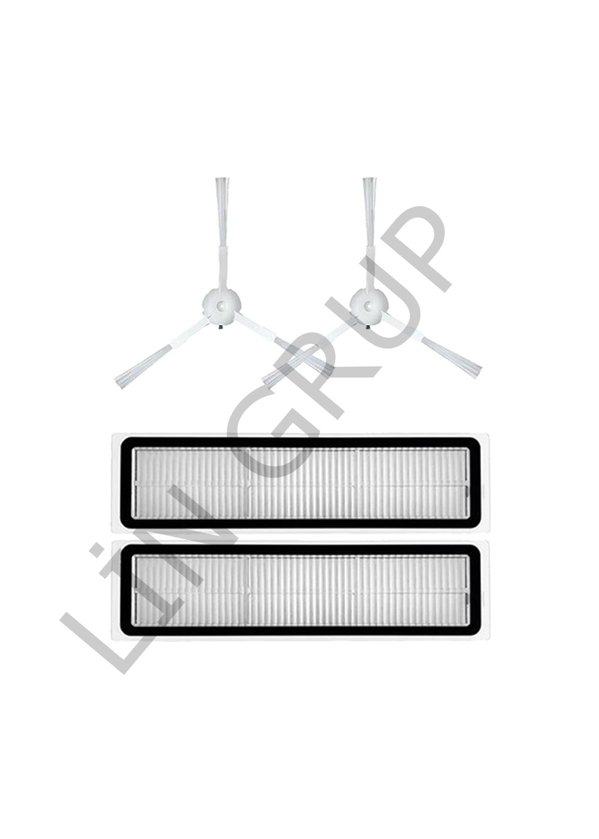 Xiaomi Vacuum Mop S10T (STFCR01SZ) Robot Süpürge Uyumlu 4'lü Yedek Parça Seti