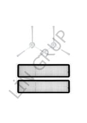Xiaomi Vacuum Mop S10T (STFCR01SZ) Robot Süpürge Uyumlu 4'lü Yedek Parça Seti