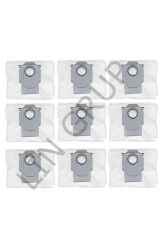 Roborock S8 Pro Ultra Robot Süpürge Uyumlu 9'lu Toz Torbası