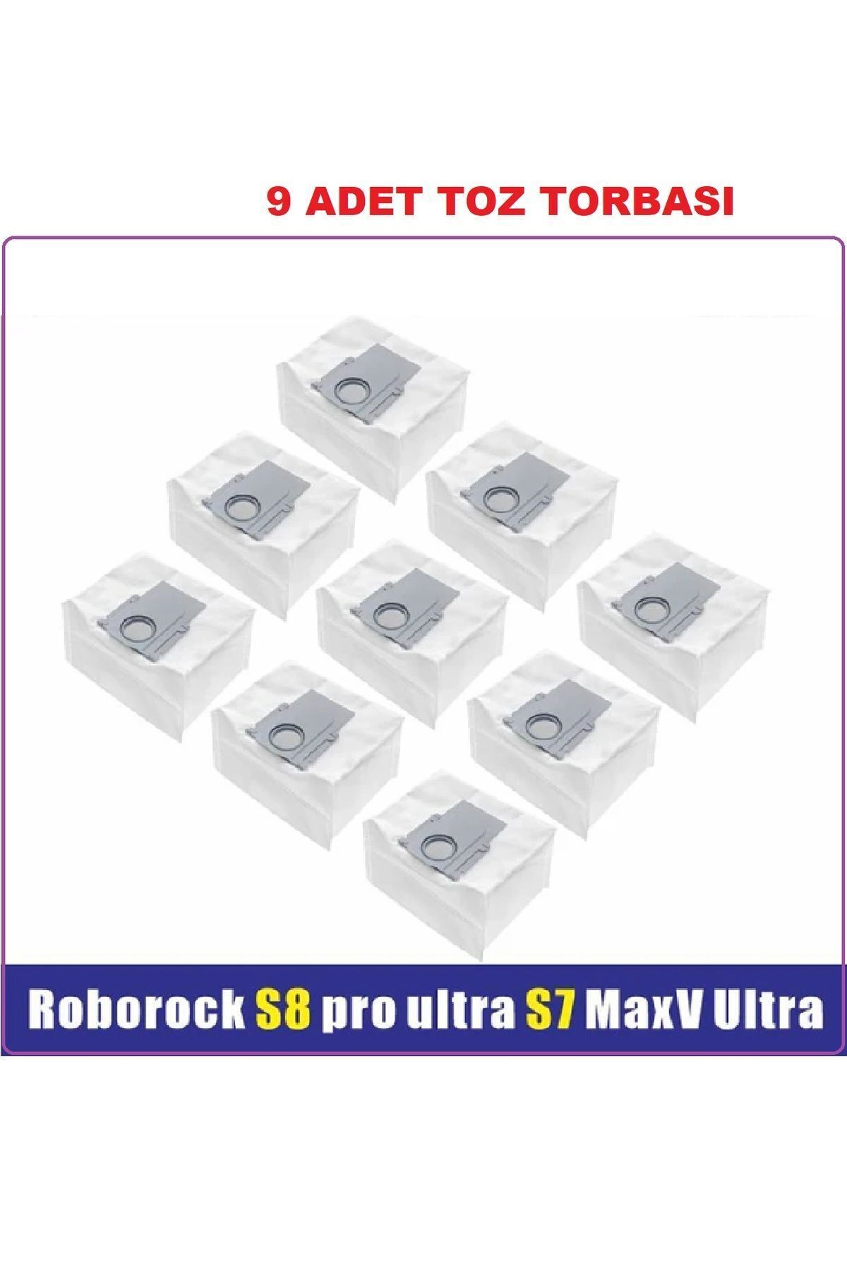 Roborock S7 Q7 S8 Plus S8 Pro S8 Ultra TOZ Torbası 9 Adet