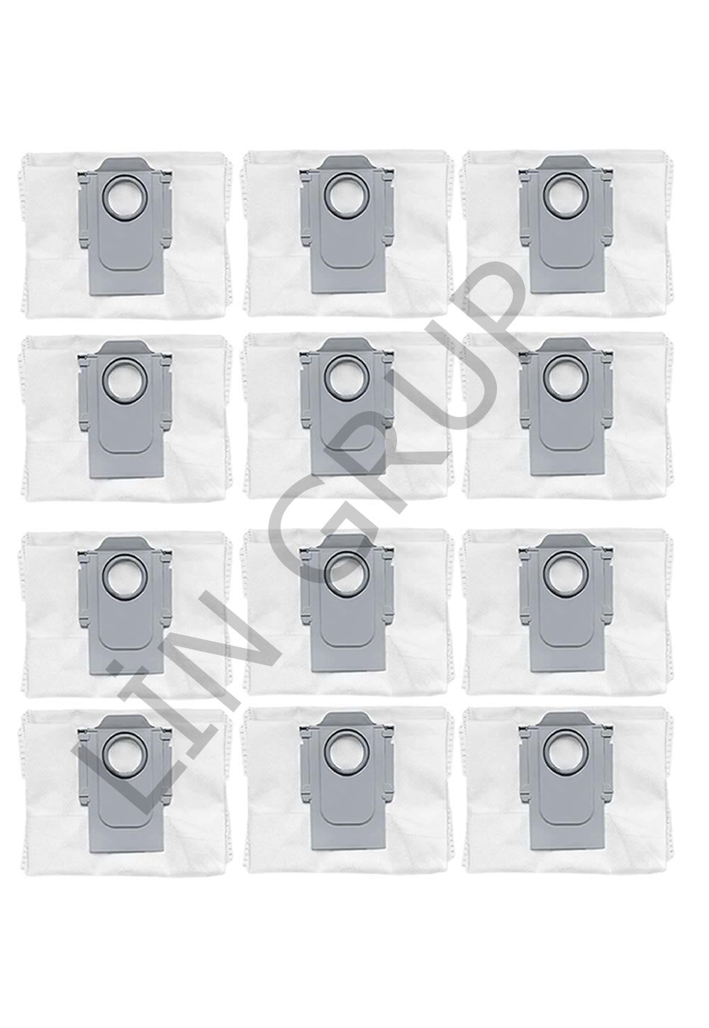 Roborock S8 Pro Ultra Robot Süpürge Uyumlu 12'li Toz Torbası