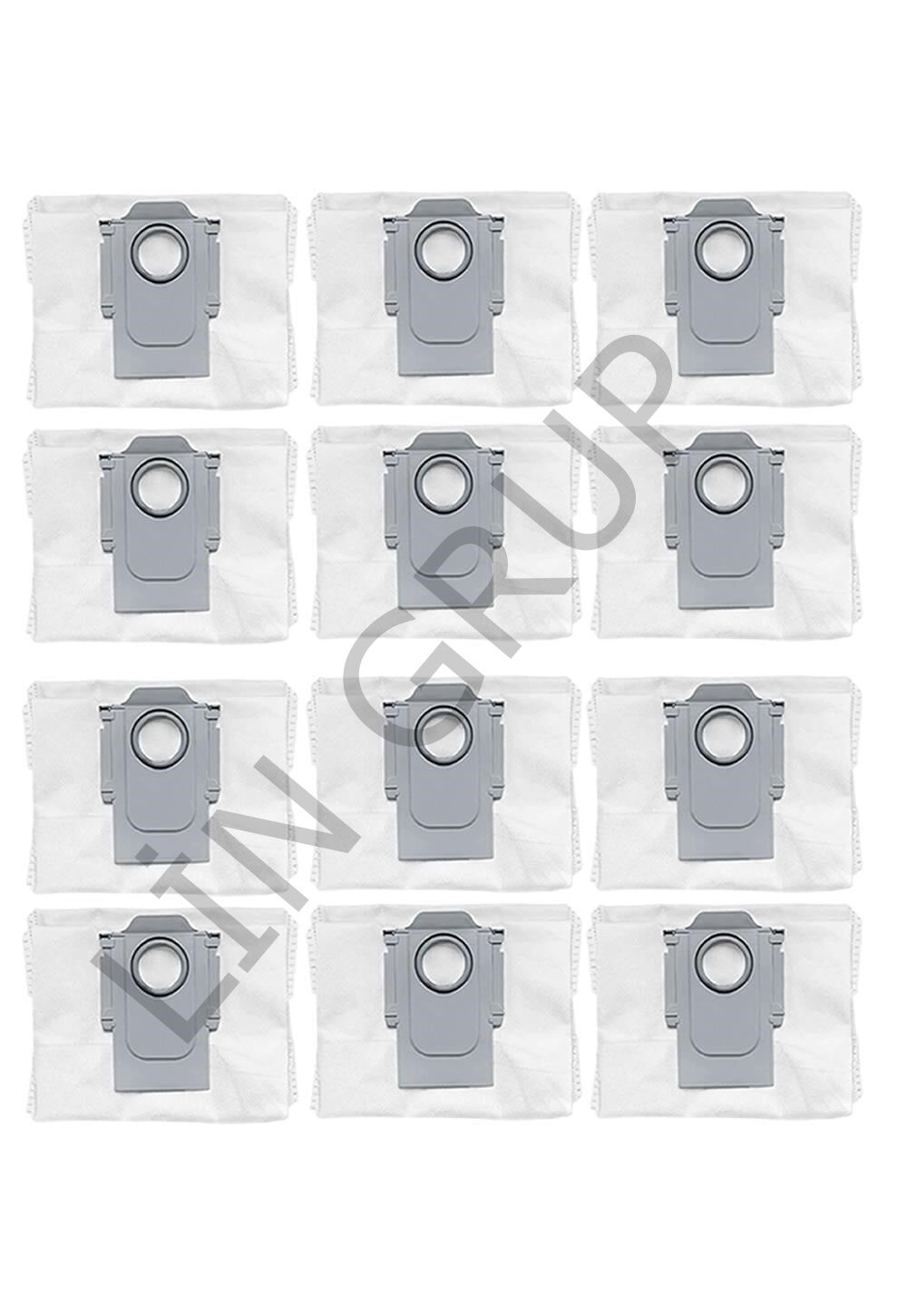 Roborock Q Revo Edge Robot Süpürge Uyumlu 12'li Toz Torbası