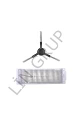 Xiaomi Mop Pro (STYTJ02YM) Robot Süpürge Uyumlu 2'li Yedek Parça Seti